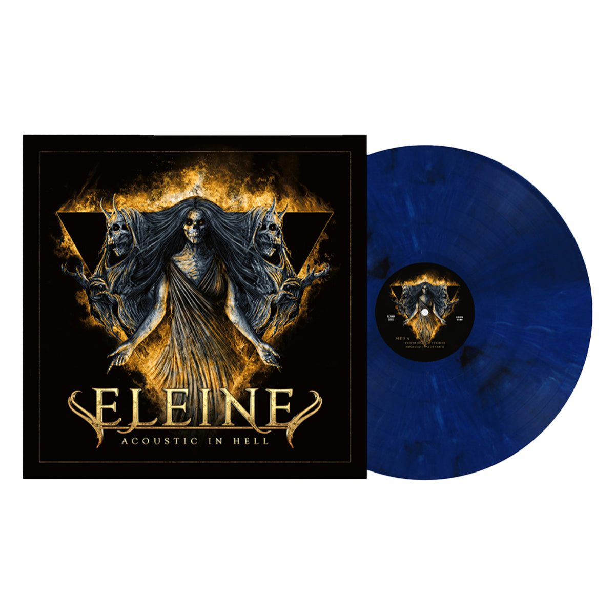 SIGNED! Acoustic In Hell [Blue exclusive vinyl] – ELEINE